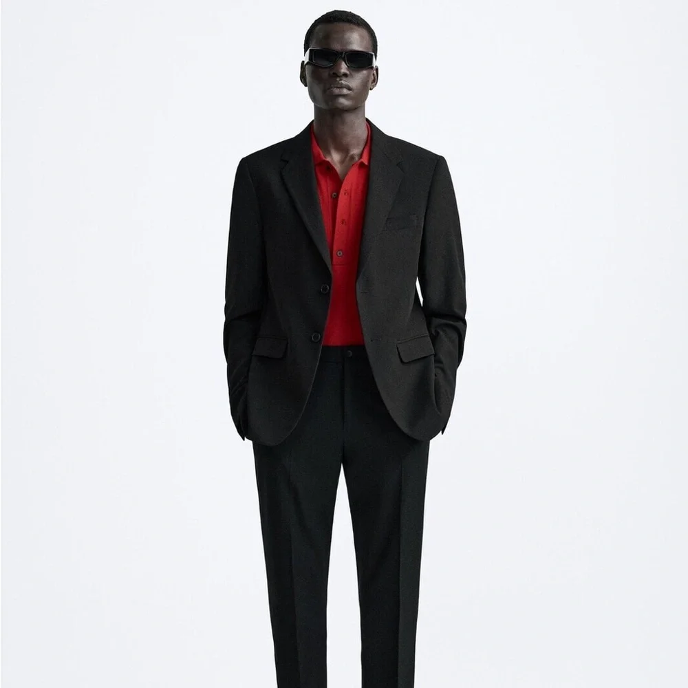 Zara Man Slim Fit Suit Jacket